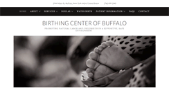 Desktop Screenshot of birthingcenterofbuffalo.com